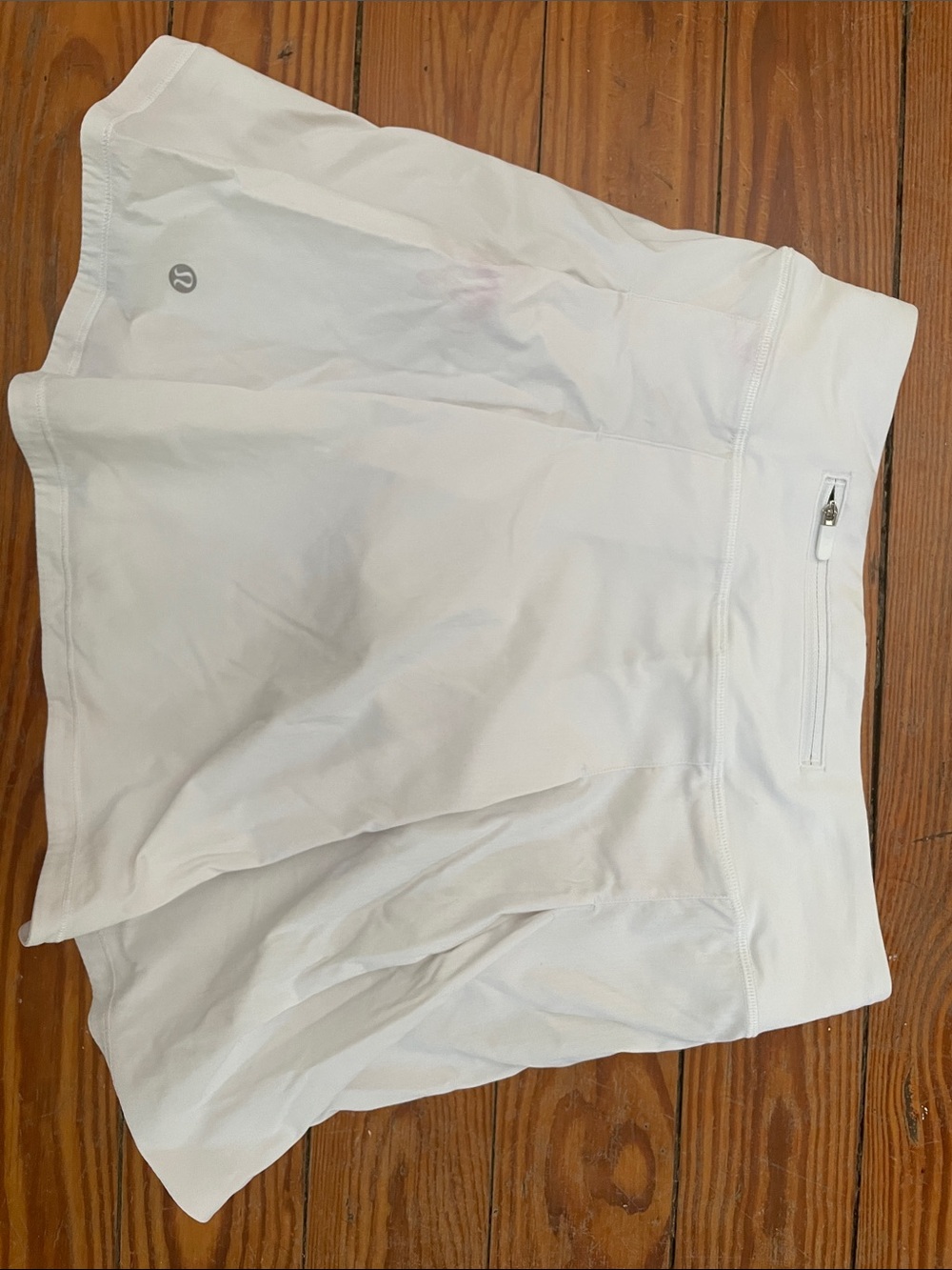 White size 4 pace rival skirt long